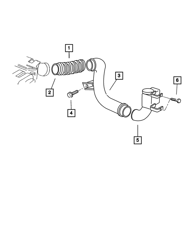 53006584 - Fuel: Hose To Air Cleaner Clamp for Mopar Image