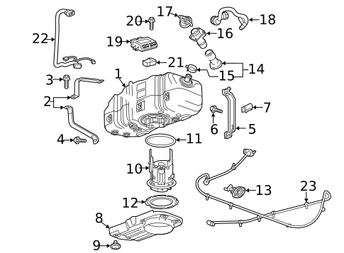 Diesel Aftertreatment System for 2017 GMC Savana 2500 #1