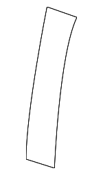 7589578030 - Body: Bumper Cover Tape for Lexus: ES250, ES300h, ES350, NX300, NX300h, UX200, UX250h Image