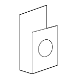 9017906349 - Body: Bumper Cover Nut for Lexus: ES300h, ES350, GX550, IS F, IS250, IS350, LX570, LX600, LX700h, RX350, RX350h, RX350L, RX450h, RX450h+, RX450hL, RX500h, TX350, TX500h, TX550h+, UX200, UX250h, UX300h Image