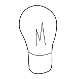MS820046 - Electrical: Bulb for Mitsubishi Image
