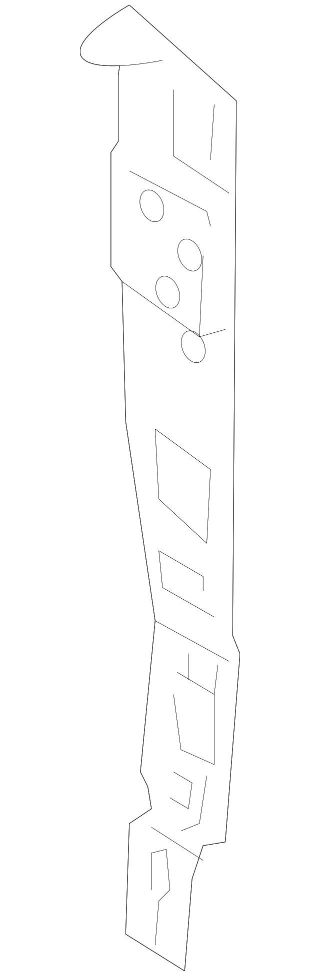 Reinforcement - Nissan (K3385-ZT0MA)