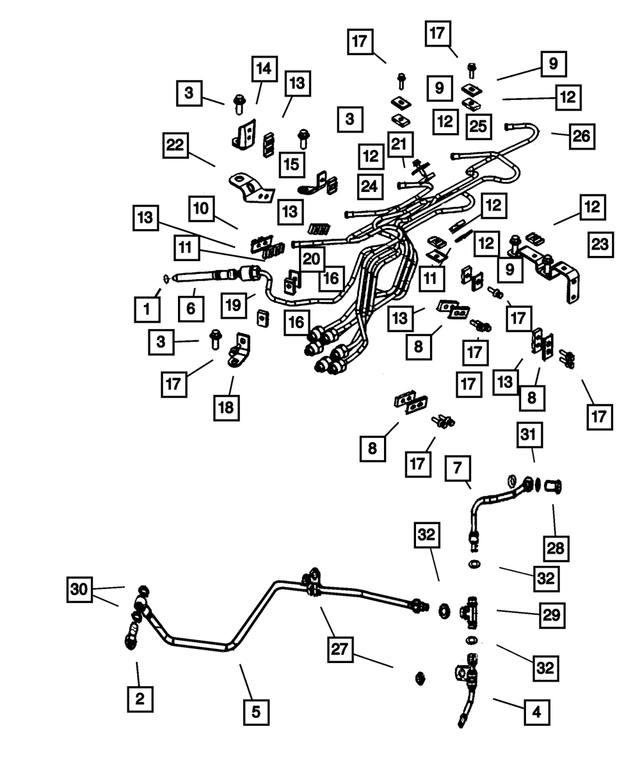 68353382AA - Fuel: Injector Connector for Mopar Image