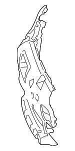 51117357230 - Body: Support for BMW: 740e xDrive, 740i, 740i xDrive, 750i, 750i xDrive, M760i xDrive Image