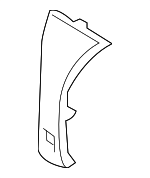 51747357006 - Body: Cover for BMW: 740e xDrive, 740i, 740i xDrive, 750i, 750i xDrive, M760i xDrive Image