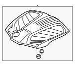 292403CFA0 - : Engine Cover for Hyundai Image