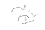 1267300122 - : Trim Strip for Mercedes-Benz: 280S, 280SE, 300SE, 380SE Image