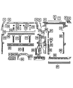 68172460AB - Body Sheet Metal Except Doors: A-pillar Reinforcement for Mopar Image