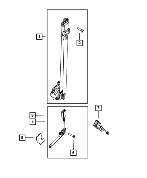 Seat Belts for 2016 Fiat 500 #0