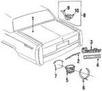 20182848 - : Emblem Gasket for GM Image
