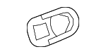C2P12499 - : Handle, Outside Gasket for Jaguar: XK, XKR, XKR-S Image