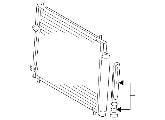 その他 azz SONGTAO-AUTO PARTS# 88460-50201 8846050201 condenser 1pack