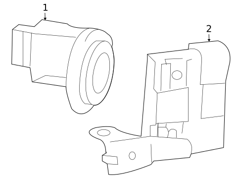 Anti-Theft Components for 2007 Toyota RAV4 #0