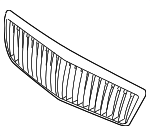 8635039500 - Body: Grille for Hyundai: XG350 Image