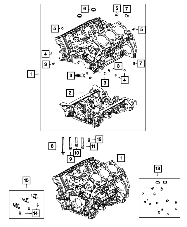 68147094AA - : Piston Oil Cooler Jet for Mopar Image