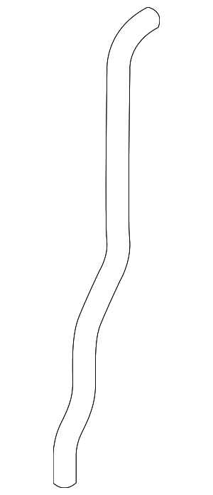 420121107A - Cooling System: Engine Coolant Overflow Hose for Audi Image