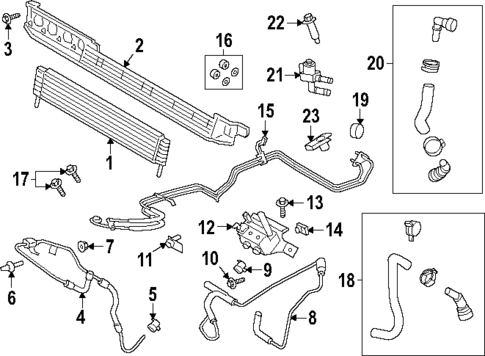 Oil Cooler for 2025 Ford F-150 #0