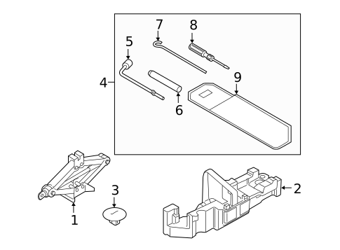 Jack & Components for 2022 Kia Telluride #0
