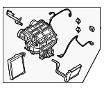 271106LY1A - : AC &amp; Heater Assembly for Nissan: Sentra Image