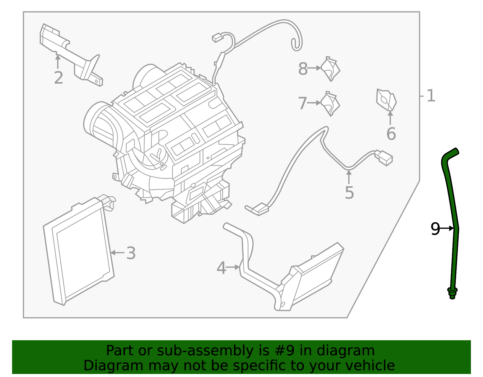 Drain Hose - Nissan (92590-6LB0A)
