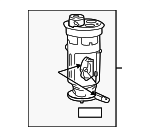 5072763AD - : 2002-2003 Mopar Fuel Pump/Level Unit Module Kit for Dodge: Ram 1500, Ram 2500, Ram 3500 Image