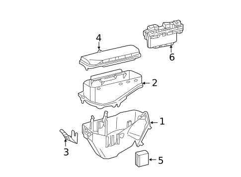 Fuse & Relay for 2008 Mercedes-Benz SL55 AMG #2