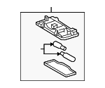 81250AC030A0 - : Dome Lamp Assembly for Toyota: Avalon Image