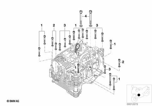 Engine Block for 2006 BMW-Motorrad R 1150 R #2