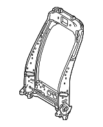 7101435070 - Body: Seat Back Frame for Toyota: 4Runner Image