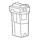 8619012040 - Body: Auxiliary Jack for Toyota: Prius, Prius AWD-e, Prius Prime Image