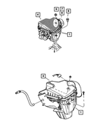 4891021AA - Fuel: Air Cleaner Cover for Dodge: Neon Image