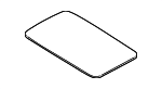 65420PA000 - Body: Sunroof Panel for Subaru: Impreza, SVX Image