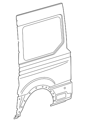 EK4Z6127791B - Body: Quarter Panel for Ford Image