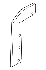 6K133833BL - Engine: Heat Deflector for Audi Image