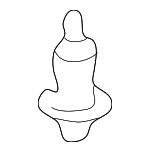 90467A0008 - Body: Bumper Cover Bolt for Scion: tC, xB | Toyota: 4Runner, Avalon, Camry, Celica, Corolla, FJ Cruiser, Highlander, Land Cruiser, Matrix, MR2 Spyder, Paseo, Prius, RAV4, Sequoia, Sienna, Solara, Tacoma, Tercel, Tundra, Yaris Image