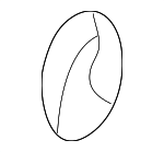 9017810002 - Body: Reinforce Bar Nut for Toyota: Corolla, Prius Image