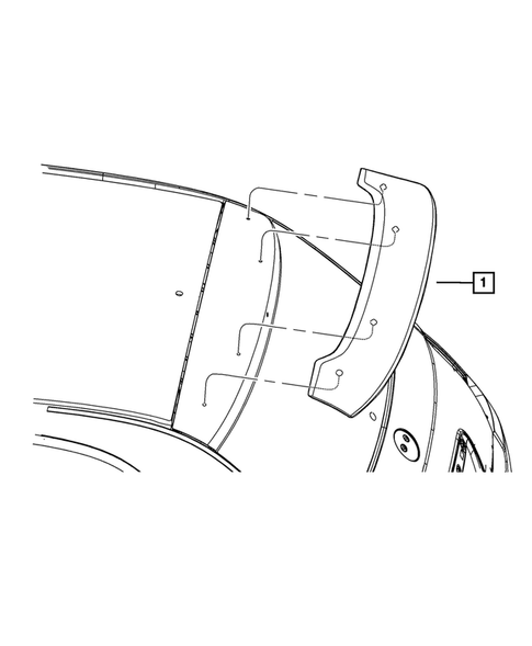 Moldings and Ornamentation for 2016 Fiat 500 #1