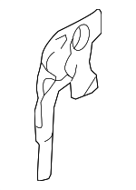 6164130060 - Body: Gusset for Lexus: GS F, GS Turbo, GS200t, GS300, GS350, GS450h, RC F, RC200t, RC300, RC350 Image