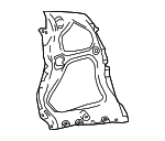 6171124040 - Body: Vertical Support for Lexus: RC F, RC200t, RC300, RC350 Image