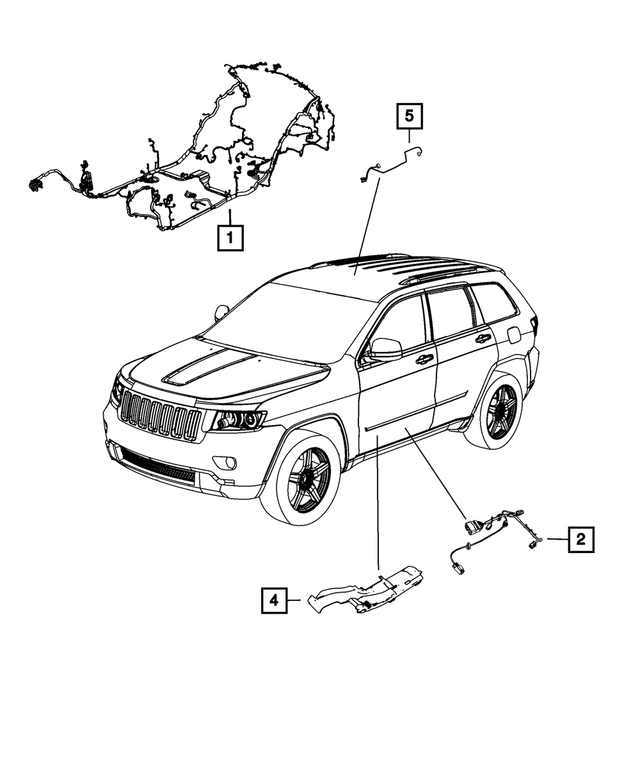 68100313AF - : Body Wiring for Mopar Image