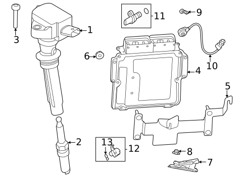 Ignition System for 2021 Land Rover Discovery Sport #8