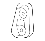 6729360050 - Body: Cushion for Toyota: Land Cruiser Image