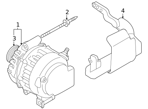 Alternator/Generator & Related Components for 2007 Mazda 3 #0