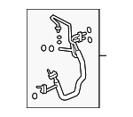887100C170 - HVAC: AC Tube for Toyota: Sequoia Image