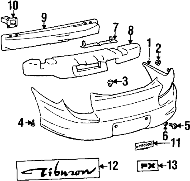 8661027510 - : Bumper Cover for Hyundai Image