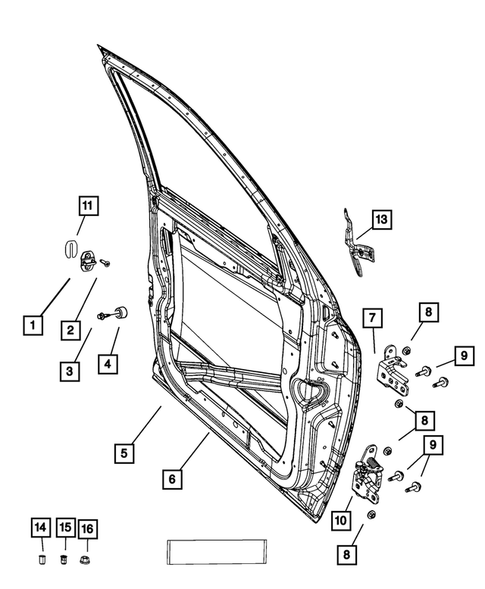 Front Door for 2023 Ram 3500 #1