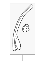 LR031413 - : Wheel Opening Molding for Land-Rover Image