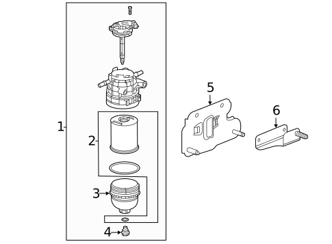Fuel System Components for 2025 GMC Sierra 2500 HD #3