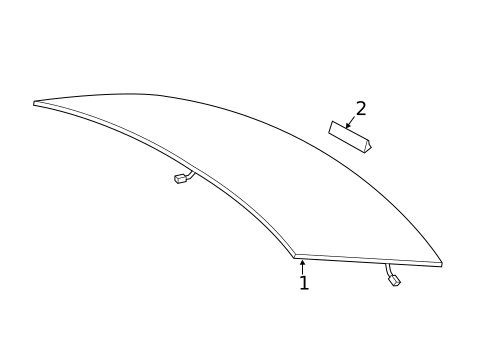 Glass & Hardware - Back for 2014 BMW 228i #0