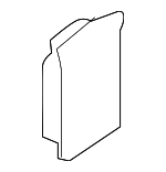 2K09596239B9 - Body: Blank Cover for Audi: A3, A3 Quattro, A4, A4 allroad, A4 Quattro, A5 Quattro, A5 Sportback, A6 allroad, A6 Quattro, A7 Sportback, e-tron Quattro, e-tron S, e-tron S Sportback, e-tron Sportback, Q3, Q4 e-tron, Q4 e-tron Sportback, Q8 e-tron, Q8 e-tron Sportback, RS3, RS5, RS5 Sportback, RS6 Avant, RS7 Sportback, S3, S4, S5, S5 Sportback, S6, S7 Sportback, SQ8 e-tron, SQ8 e-tron Sportback Image